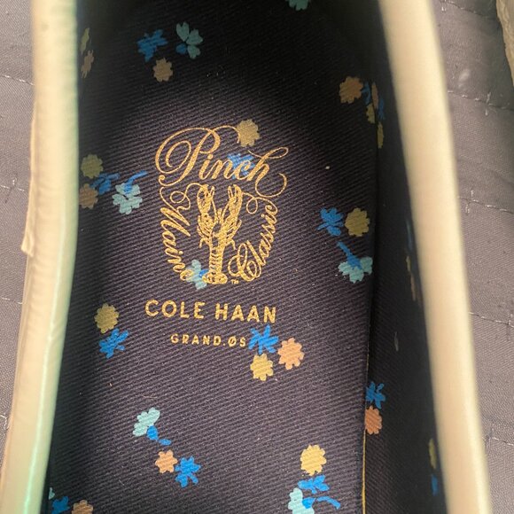 Cole Haan Pinch Maine Classic Patent Cream SZ 7.5 - Picture 4 of 5